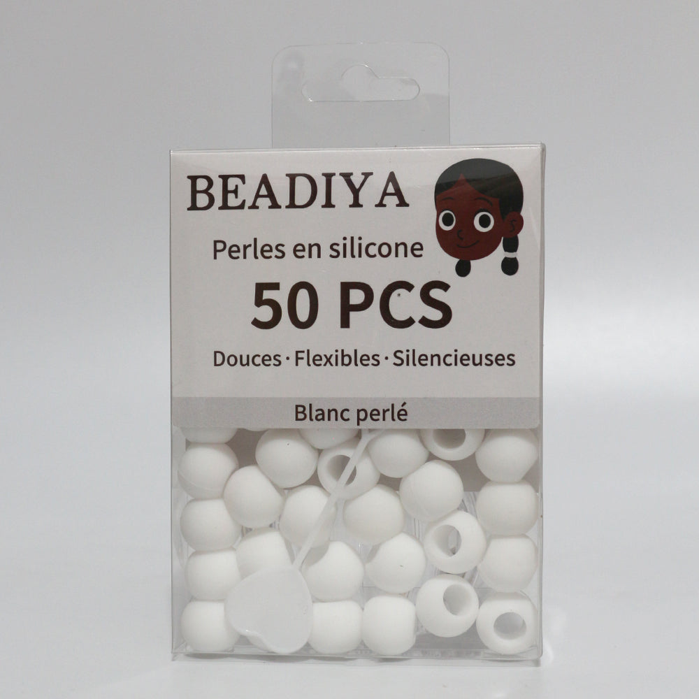 đ€ BoĂźte de Perles Unies â Blanc PerlĂ©