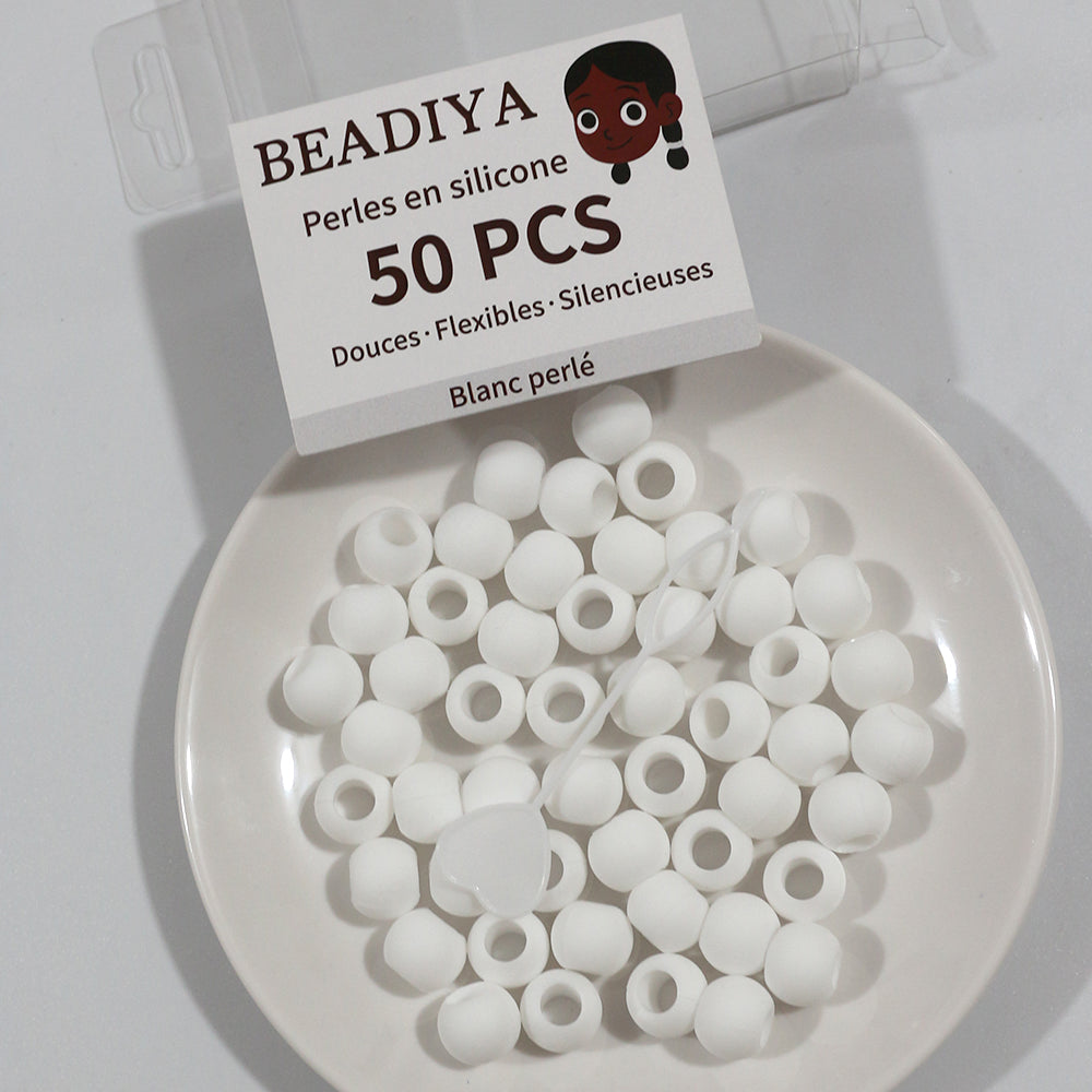 đ€ BoĂźte de Perles Unies â Blanc PerlĂ©
