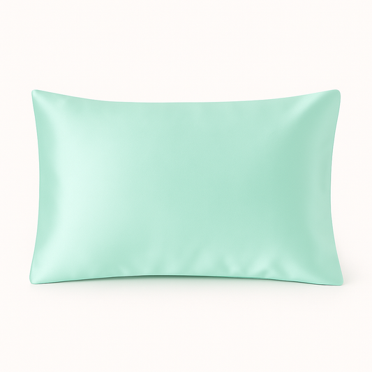 Taie d’oreiller en satin – 3 couleurs