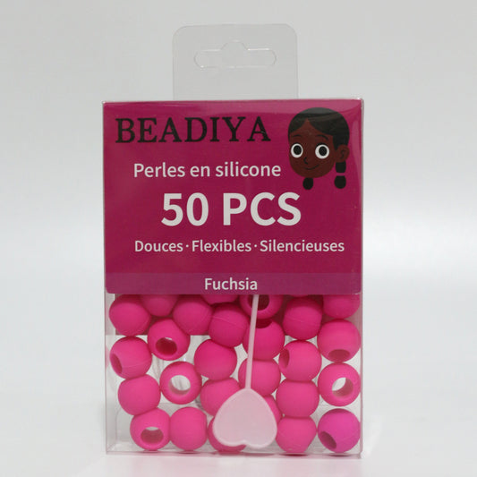 💗 Boîte de Perles Unies – Fuchsia